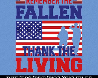 Fallen Soldier Memorial Day SVG: Remember the Fallen (Digital Files)