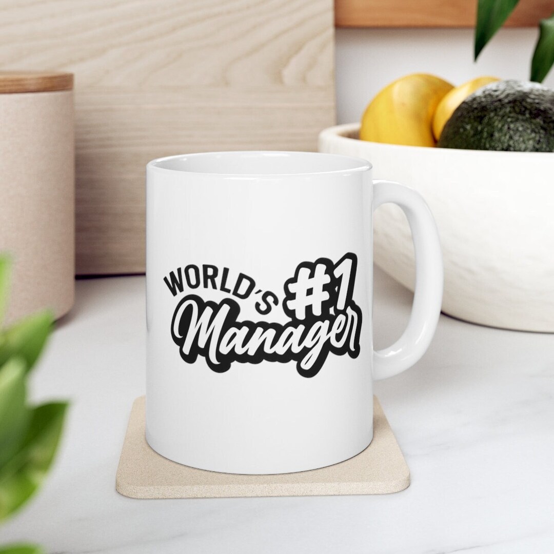 World's Best Manager Mug Boss Day Gift for Men Women Boss Etsy