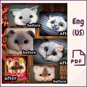 Toy Makeup Tutorial PDF + Video, Handmade Toy Painting Course, Toning Plush Toy Step by Step, DIY Toy Restoration Guide
