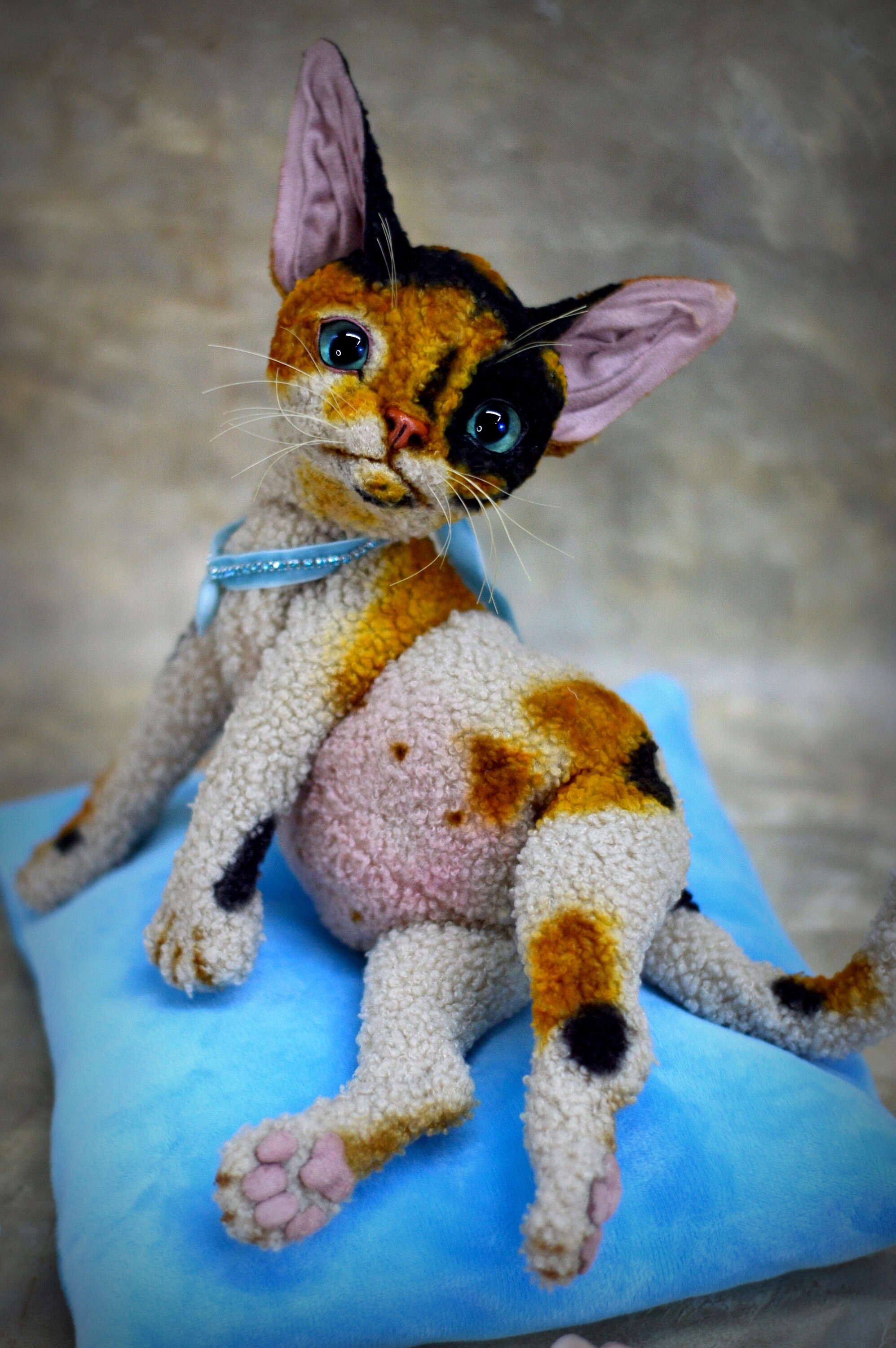Plush Pattern Kitten - Cat Sewing Pattern Pattern Stuffed Animal ...