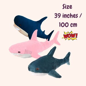 Shark Plush Toy Pattern PDF | DIY Sewing Project for Kids & Adults | 39 ...