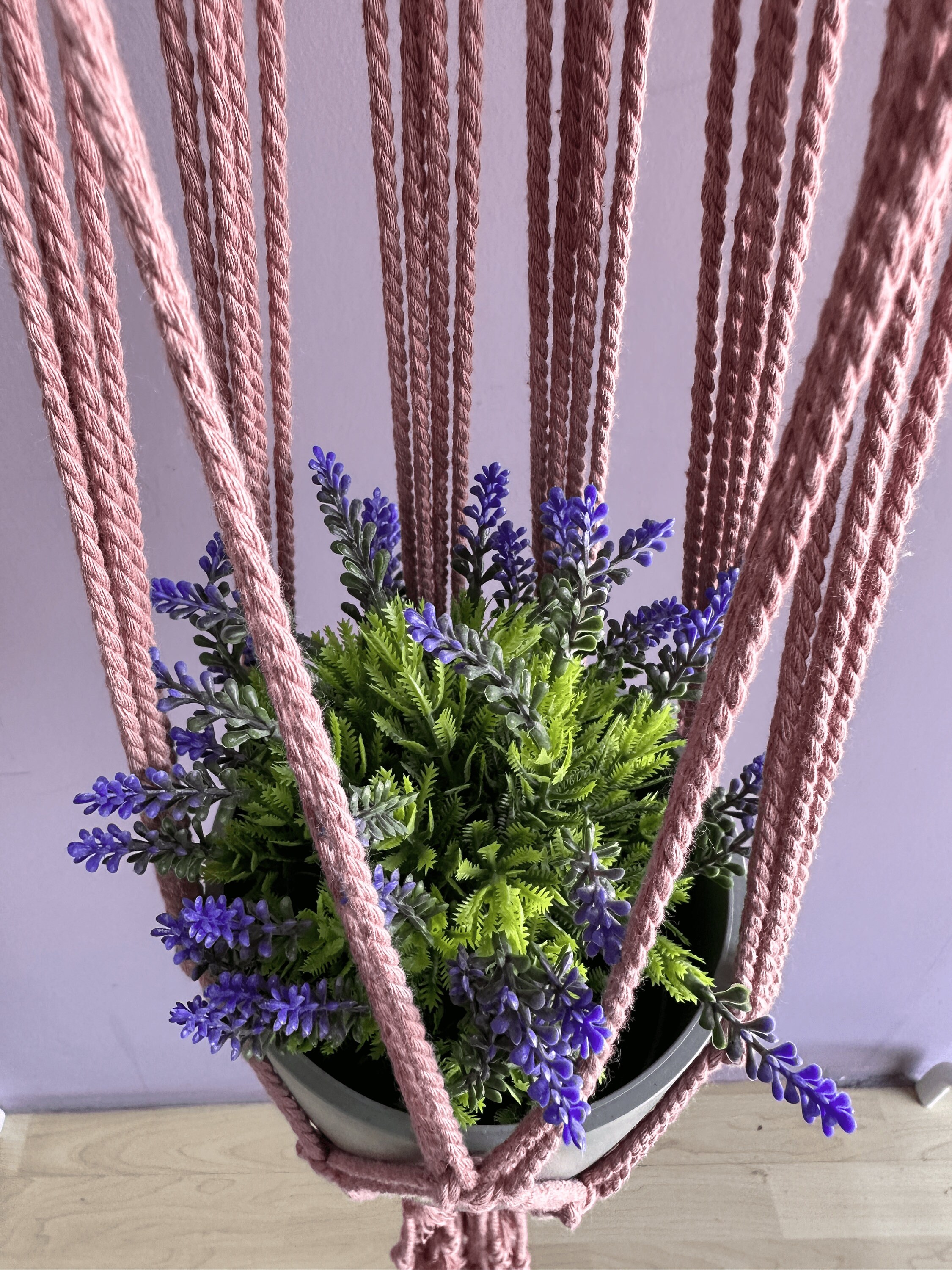 Macrame Plant Hanger Pattern PDF • DIY Boho Hanging Planter Tutorial ...