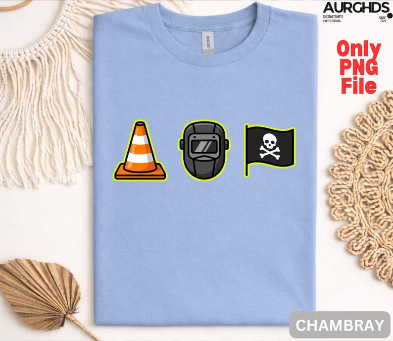 Pittsburgh Hoist The Traffic Cone 3 Icons Png, Funny Icon Trio Meme Png, Cone Welder Pirate Quirky Lover Png Construction Humor Skull Flag image 11
