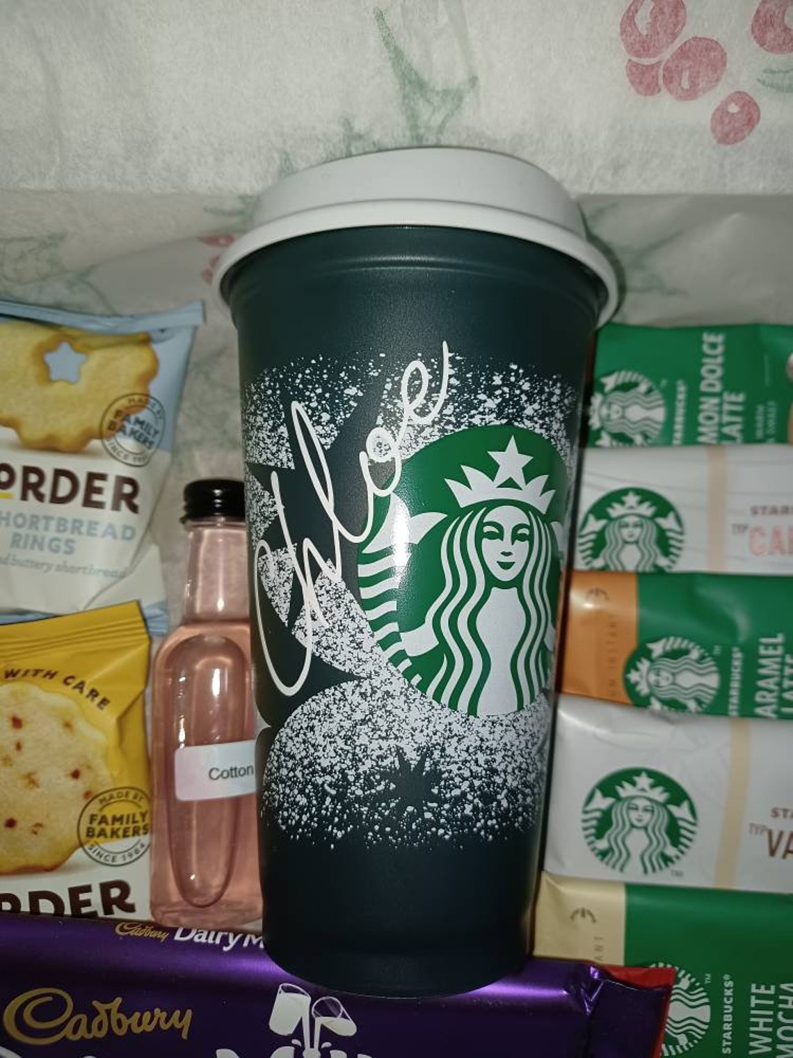 Starbucks Coffee Hot Cup Gift Box Personalised Christmas - Etsy UK