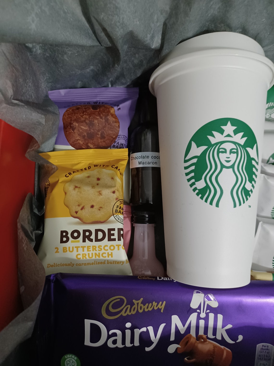 Starbucks Coffee Hot Cup Gift Box Personalised Christmas - Etsy UK