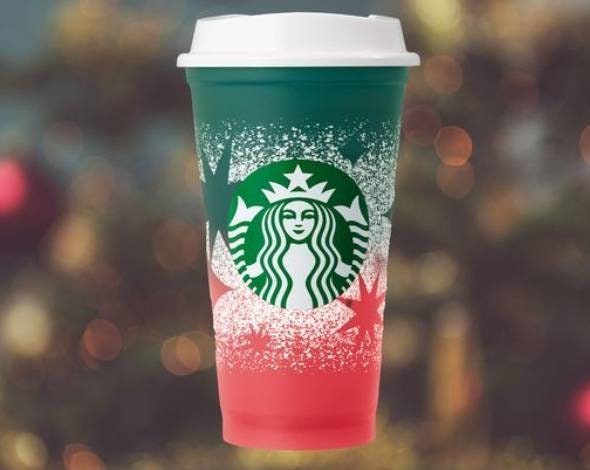 Starbucks Coffee Hot Cup Gift Box Personalised Christmas - Etsy UK