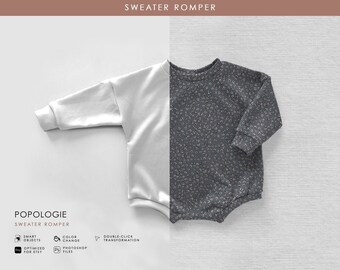 Sweater Romper PDF Sewing Pattern - Etsy