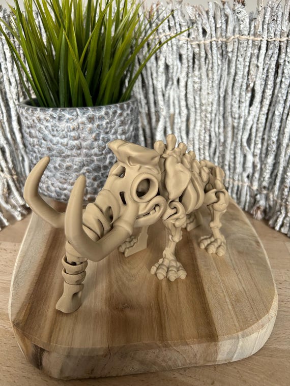 18 cm Mammoth Skeleton - Flexi