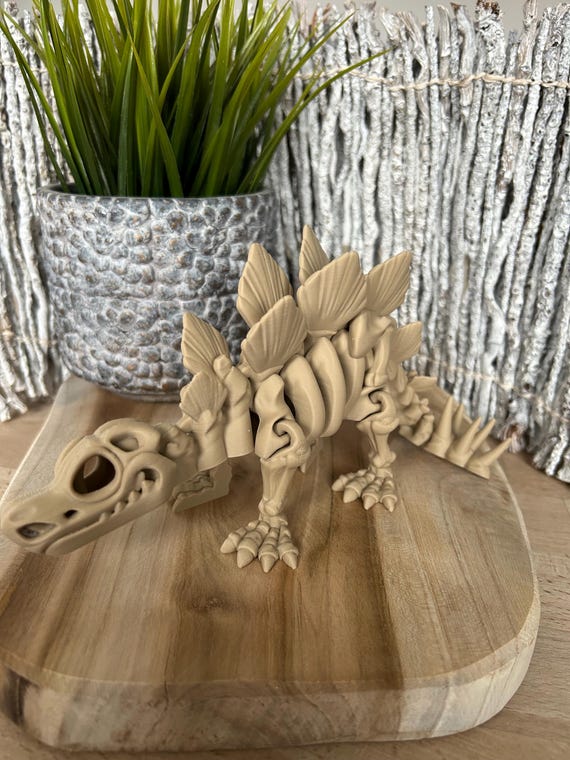 17 cm Stegosaurus Skeleton - Flexi