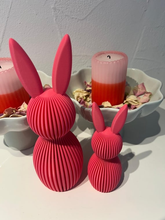 Easter bunny figures 24 cm 16 cm 13 cm 10 cm