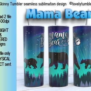 PC Mama Bear Tumbler Stainless 20oz Tumbler 4ast - Pink – Utah Souvenir Co