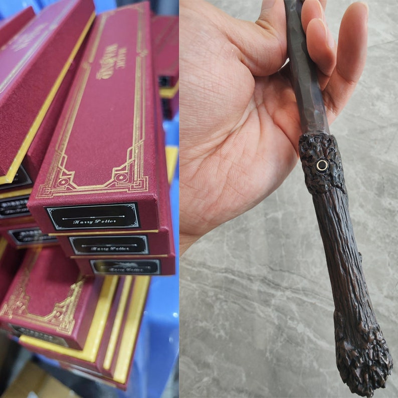 Electronic Magic Wand Flame Lighter With Fireball Spray Etsy