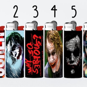 Pick your own 3pk Joker Bic Lighter Set