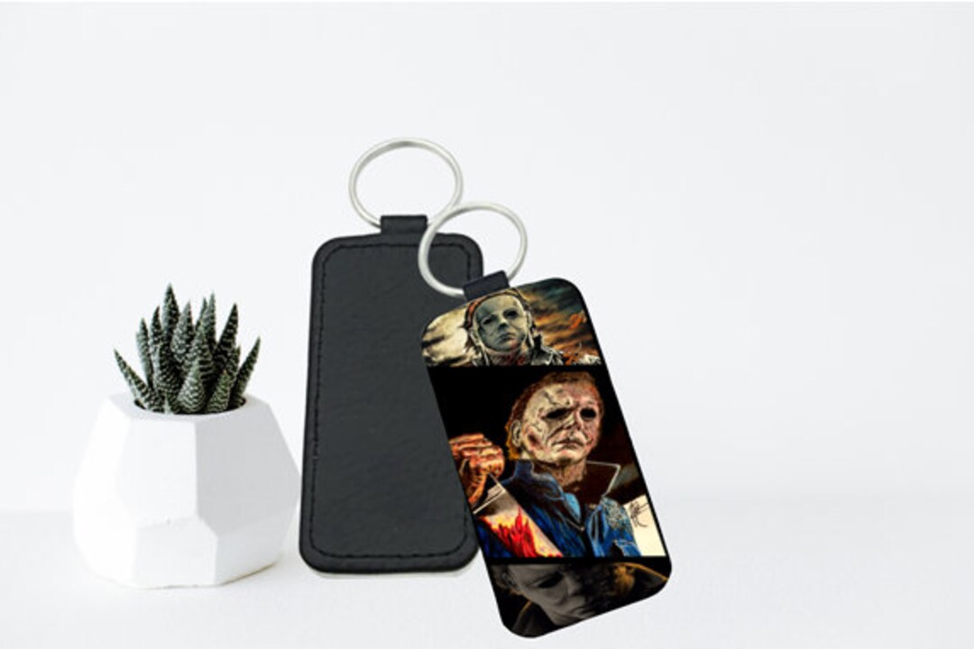 Multi Horror Characters Leather Keychain Sets(5) - Etsy