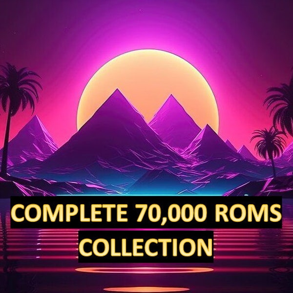 Collection complète de roms : plus de 70 000 jeux