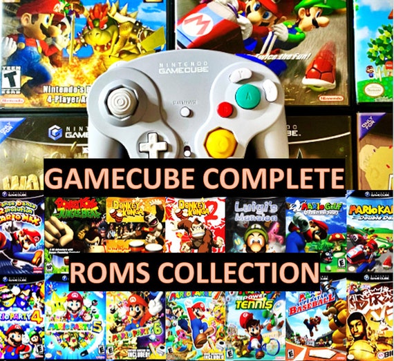 Ultimate Gamecube 550 Games Roms Collection 