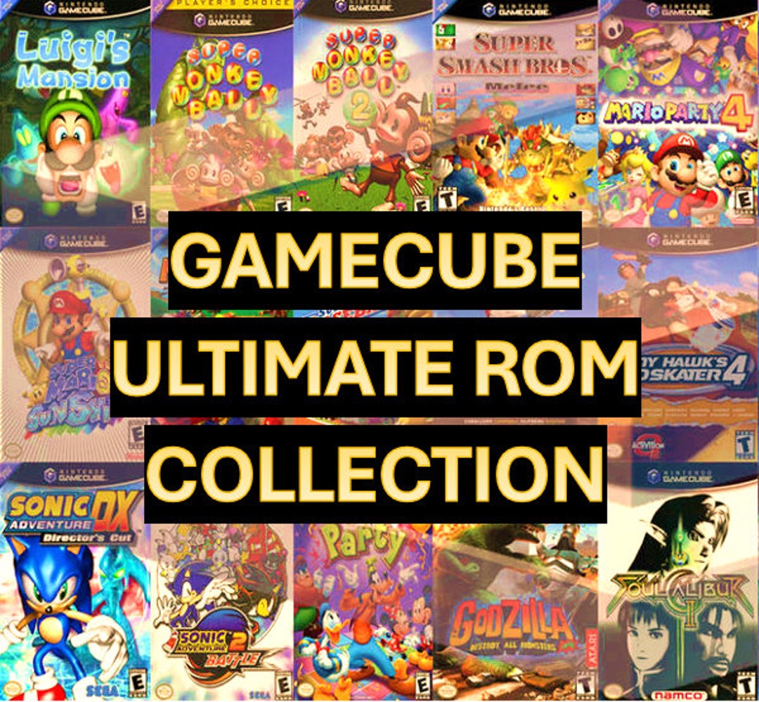 Ultimate Gamecube Library Definitive Roms Collection Etsy