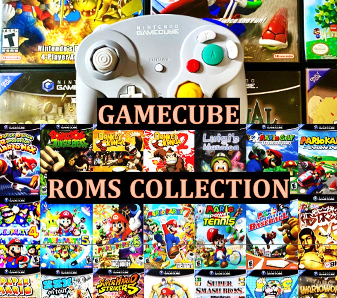 Ultimate Gamecube 350 Games Roms Collection Etsy