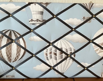 Memoboard Luftballons, Designerstoff, 40x60 cm