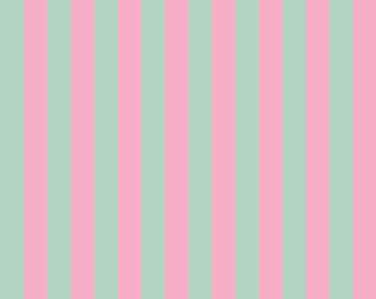 Pink & Green Stripes Seamless Repeat Pattern JPEG