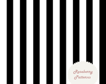 Black White Stripes Seamless Repeat Pattern Transparent PNG & JPEG
