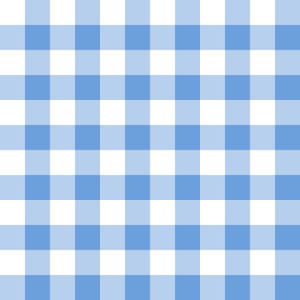 May include: A seamless pattern of alternating white and light blue squares. The pattern is reminiscent of a gingham tablecloth.