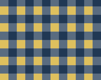 Navy Gold Gingham Seamless Repeat Pattern JPEG
