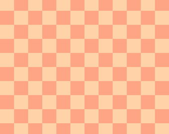 Orange Sherbert Checker Seamless Repeat Pattern JPEG