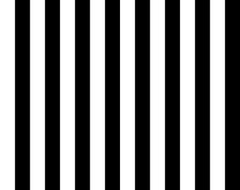 Black White Stripes Seamless Repeat Pattern Transparent PNG & JPEG