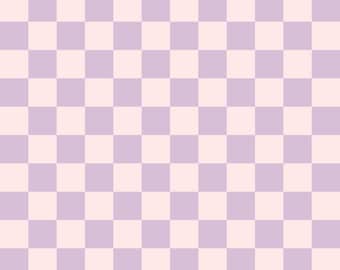 Light Thistle Checker Seamless Repeat Pattern JPEG