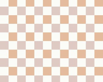 Golden Beige Checker Seamless Repeat Pattern JPEG