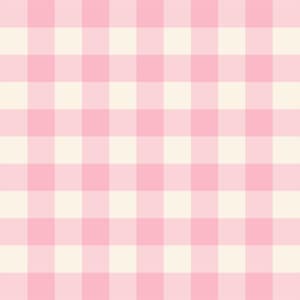 Peut inclure: Motif sans couture à carreaux vichy. Le motif est composé de carrés roses clairs et blanc cassé alternés, créant un aspect quadrillé. Ce motif est souvent utilisé dans les textiles et les arrière-plans.