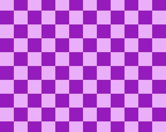 Two Tone Purple Checker Seamless Repeat Pattern JPEG