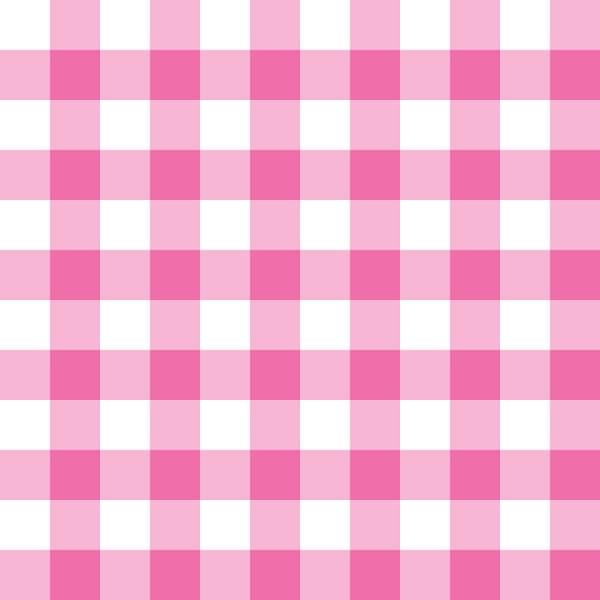 Pretty Pink Gingham Seamless Repeat Pattern JPEG