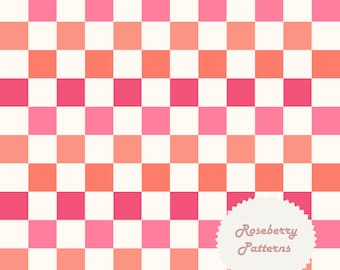 Party Punch Checker Seamless Repeat Pattern JPEG