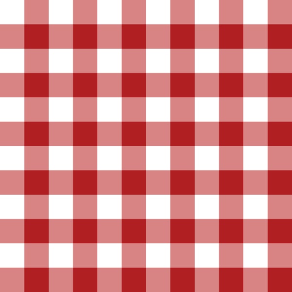 Red Gingham Seamless Repeat Pattern JPEG