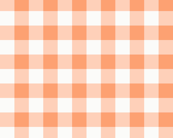Faded Orange Gingham Seamless Repeat Pattern JPEG