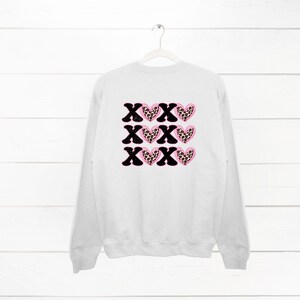 XOXO Sweatshirt, Cute Jumper, Valentine&#39;s Jumper, Women&#39;s Jumper, Valentine&#39;s Sweatshirt, Coffee Sweater, Gift for Her, Gift for Mum