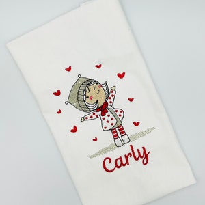 Cute Girl Personalised Children&#39;s T Shirt, Kids T Shirt, Children&#39;s T Shirt, Girls T Shirt, Gift for Girls, Girls Birthday Present