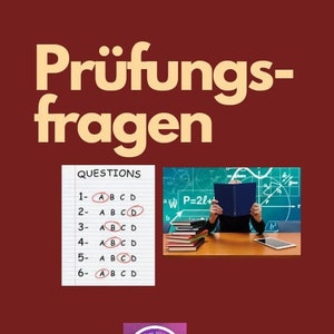 195 Prüfungsfragen für Medizinische Fachangestellte inkl. Lösungen PDF Bild 1