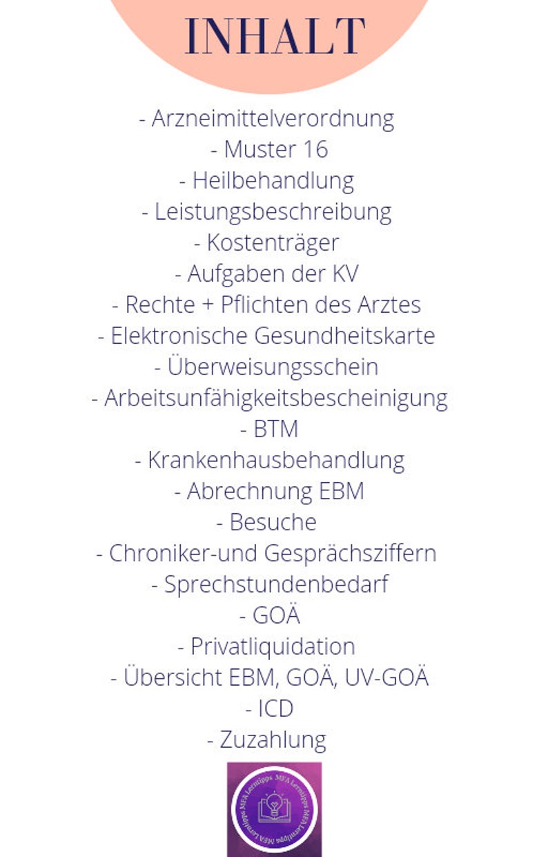 Abrechnung Medizinische Fachangestellte PDF Bild 2