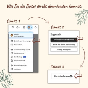Geburtstags Kerzentattoo-pdf zum herunterladen - Anleitung download
