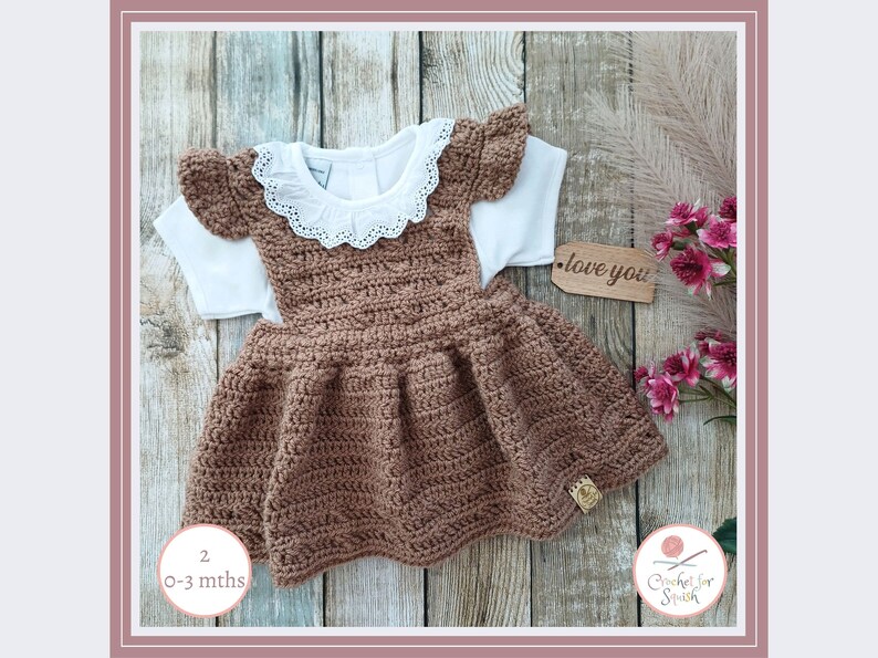 Made & Ready to go Baby Dresses / Handmade Dress / Crochet Dress / Baby Dress / Instagram / Baby Gift / Bargain Gift / Post Next Day 2) Delilah Dress