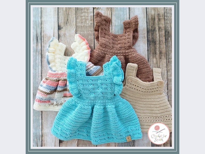 Made & Ready to go Baby Dresses / Handmade Dress / Crochet Dress / Baby Dress / Instagram / Baby Gift / Bargain Gift / Post Next Day image 1
