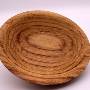 small oak bowl