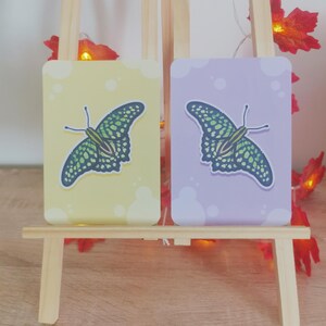 Papillon Voilier Vert - Impression Carte A6