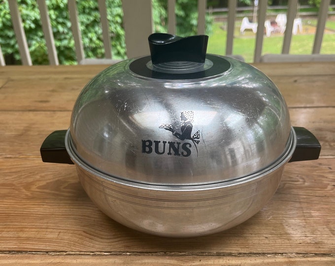 Vintage West Bend Aluminum Bun Warmer 1960s Etsy