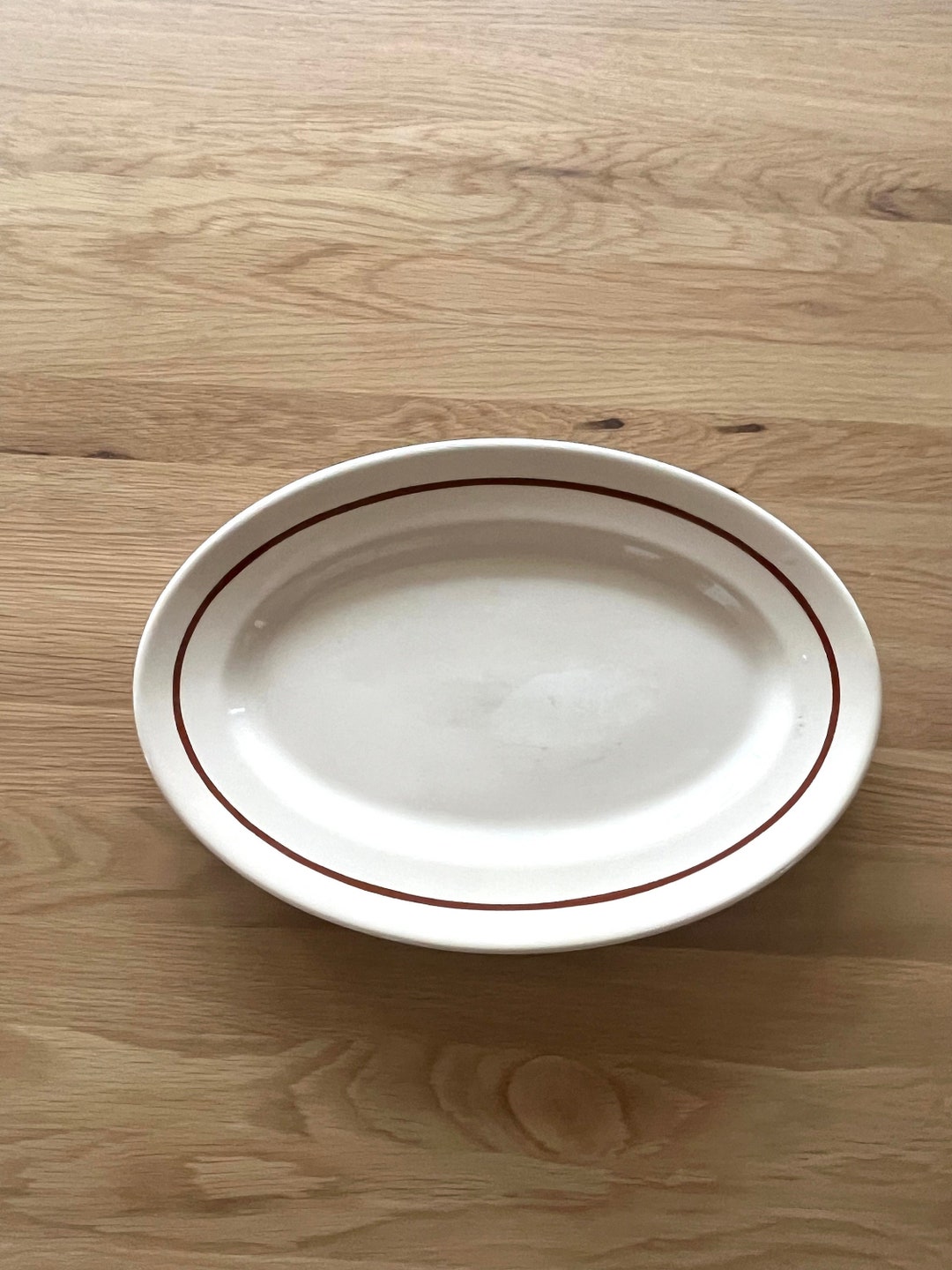 Vintage Restaurant Platter Toltec Walker China Vitrified Bedford Ohio