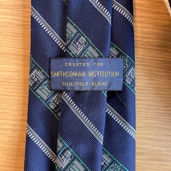Vintage Smithsonian Institution "Computer Tie" fe… - image 5