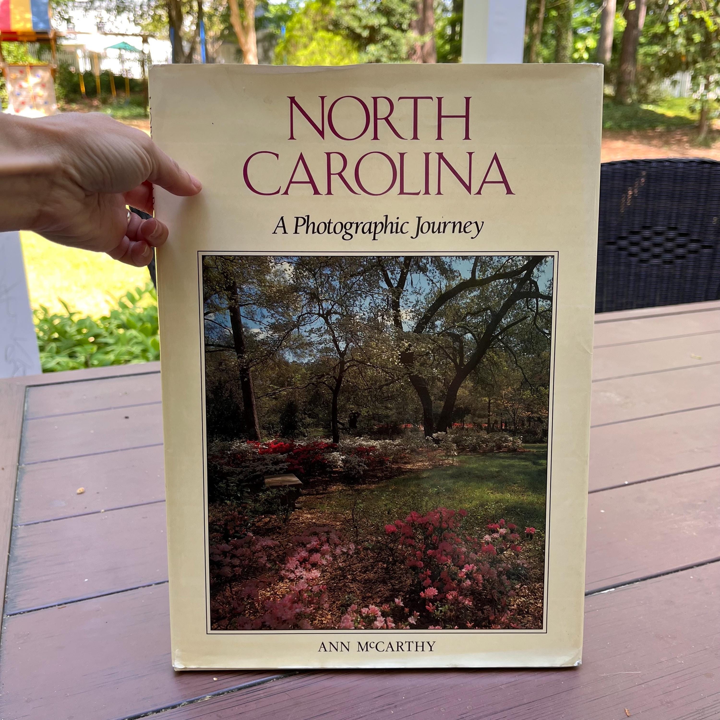 書籍　North Carolina by Ann McCarthy North Carolina: A Photographic Journey-1993 Hardback, by Ann
